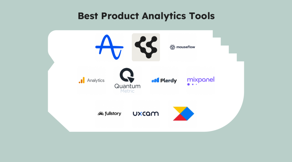 Best Best Product Analytics Tools logos 59832